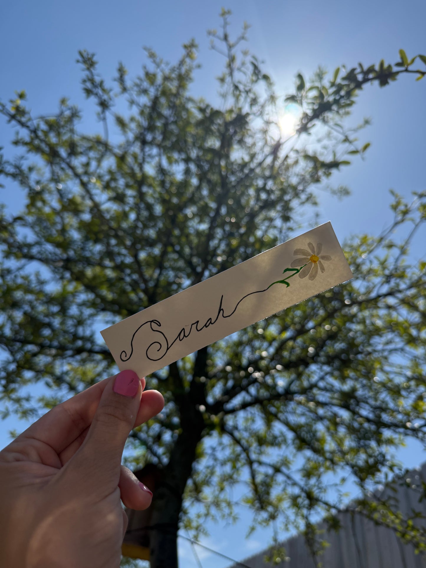 custom bookmark